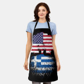 Griekenland Griekenland - Verenigde Staten Schort (Gedragen)