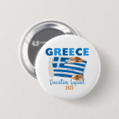 Griekenland Grieks Vakantie Europa Reizen Groep Ma Ronde Button 5,7 Cm (Voorkant /achterkant)
