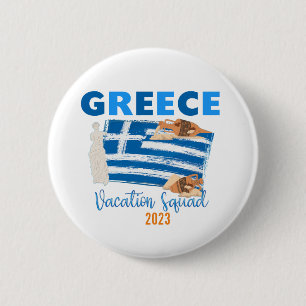 Griekenland Grieks Vakantie Europa Reizen Groep Ma Ronde Button 5,7 Cm