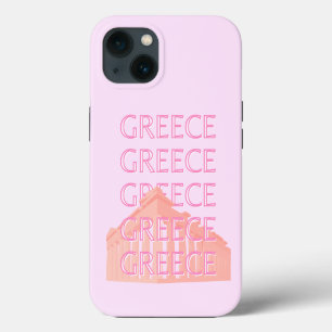 Griekenland, Griekse reiskunst, pastelreiskunst, r iPhone 13 Hoesje