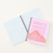 Griekenland, Griekse reiskunst, pastelreiskunst, r Notitieboek (Binnen)