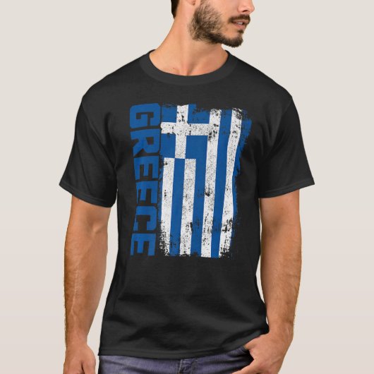 Griekenland - Griekse vlag - Pride 1 T-shirt (Voorkant)