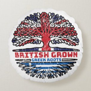 Griekenland - Groot-Brittannië - Groot-Brittannië Rond Kussen
