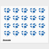 GRIEKENLAND HART STICKER (Vel)