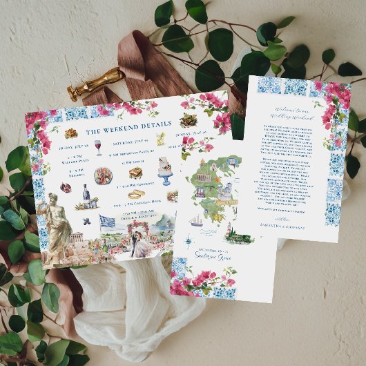 Griekenland Huwelijk Weekend Welkom Route