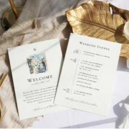 Griekenland Huwelijk Weekend Welkom Route Menu