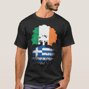 Griekenland - Iers - boomrootenvlag T-shirt