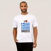GRIEKENLAND: IK HOUD VAN GRIEKENLAND VAR T-shirt (Voorkant volledig)