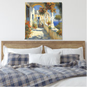 GRIEKENLAND - Ingewikkeld Canvas (Insitu (Slaapkamer))