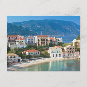GRIEKENLAND, Ionische Eilanden, KEFALONIA, Assos:  Briefkaart