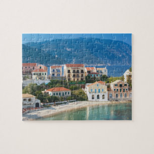 GRIEKENLAND, Ionische Eilanden, KEFALONIA, Assos:  Legpuzzel