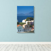 GRIEKENLAND, Ionische eilanden, KEFALONIË, Assos: Canvas Afdruk (Insitu (Houten vloer))