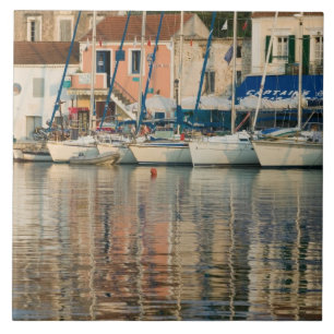 GRIEKENLAND, Ionische eilanden, KEFALONIË, Fiskard Tegeltje