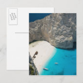 GRIEKENLAND, Ionische eilanden, ZAKYNTHOS, SHIPWRE Briefkaart (Voorkant / Achterkant)