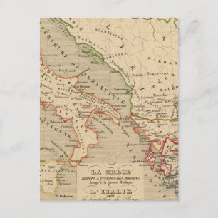 Griekenland, Italië, 1190 a 504 v JC Briefkaart