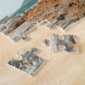 Griekenland. Kaap Sounion - Ruins van een oude tem Legpuzzel (Zijkant)