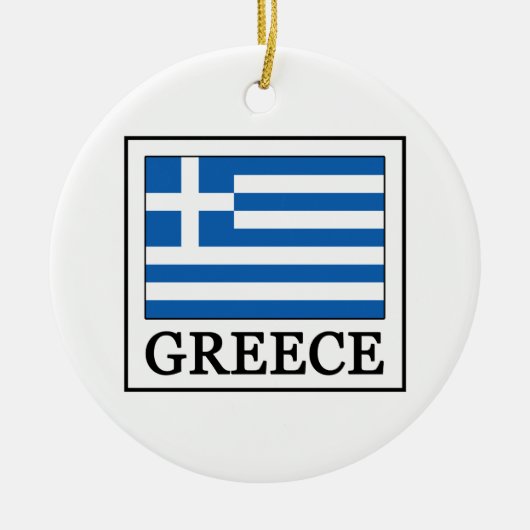 Griekenland Keramisch Ornament (Voorkant)