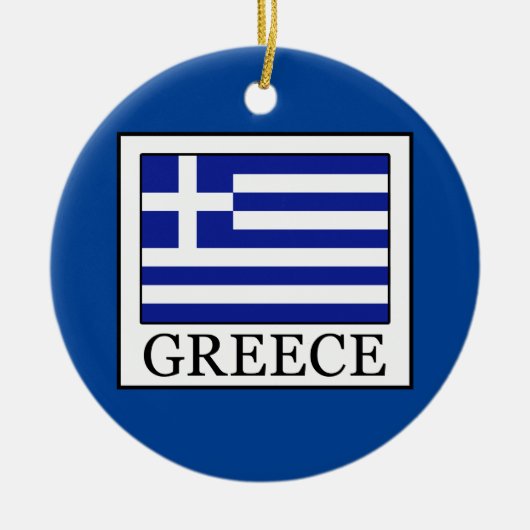 Griekenland Keramisch Ornament (Voorkant)