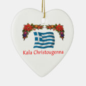 Griekenland Kerstmis Keramisch Ornament (Rechts)