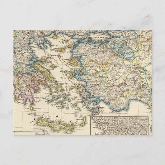 Griekenland, Klein-Azië 1453 Briefkaart (Voorkant)
