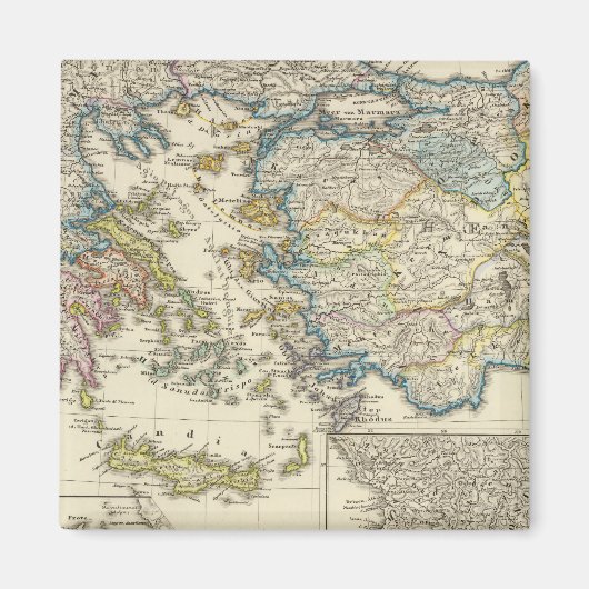 Griekenland, Klein-Azië 1453 Magneet (Voorkant)