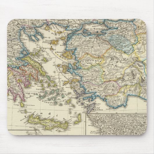 Griekenland, Klein-Azië 1453 Muismat (Voorkant)