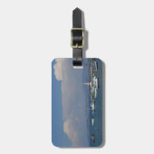 Griekenland, Korfoe, oude vuurtoren, Bagagelabels (Voorkant verticaal)