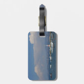 Griekenland, Korfoe, oude vuurtoren, Bagagelabels (Achterkant verticaal)