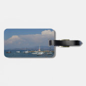 Griekenland, Korfoe, oude vuurtoren, Bagagelabels (Achterkant horizontaal)