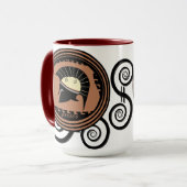 Griekenland Korinthische helm Mok (Voorkant links)