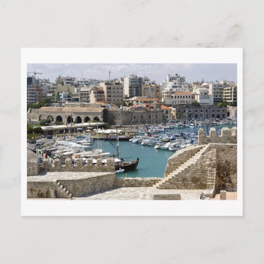 Griekenland Kreta Heraclion Briefkaart (Voorkant)