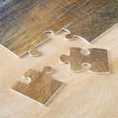 Griekenland. Kreta. Zee golven die aan land komen. Legpuzzel (Zijkant)