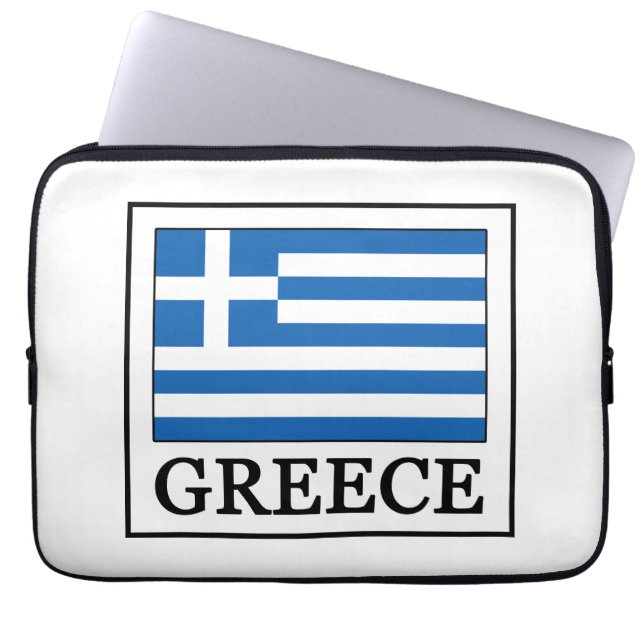 Griekenland Laptop Sleeve (Voorkant)