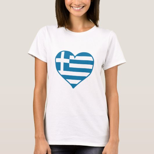 Griekenland Love T-shirt (Voorkant)
