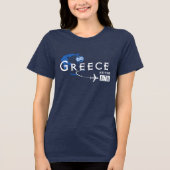 Griekenland Luchthavencode T-Shirt (Voorkant)