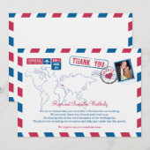 Griekenland Luchtpost Trouw Dankjewel Kaart (Voorkant / Achterkant)