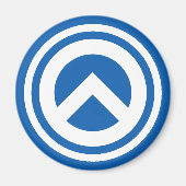 Griekenland Magneet - Lambda symbool (Voorkant)