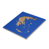 Griekenland - Map Tile Tegeltje (Zijkant)