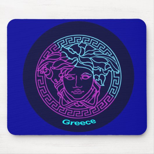 Griekenland Medusa Mousepad Muismat (Voorkant)