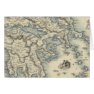 Griekenland met inzetkaarten van Corfu en Stampali