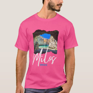 Griekenland Milos Eiland Griekenland Milos T-shirt