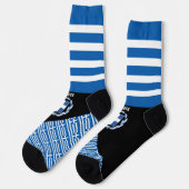 Griekenland, mode, Griekse vlag, patriottisch Sokken (Links)