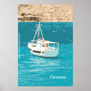Griekenland Muurposter Poster