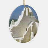  Griekenland, Myconos, Grieks-orthodoxe kerk Keramisch Ornament (Rechts)