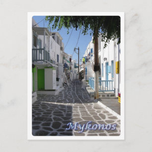 Griekenland - Mykonos - Chora - Briefkaart