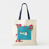 Griekenland naam windmolens op Grieks eiland Bouga Tote Bag (Achterkant)