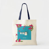 Griekenland naam windmolens op Grieks eiland Bouga Tote Bag (Voorkant)