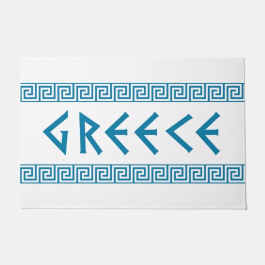 griekenland natiestatensymbool griekse trave deurmat (Voorkant)