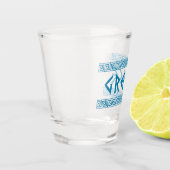 griekenland natiestatensymbool griekse trave shot glas (Links)