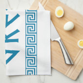 griekenland natiestatensymbool griekse trave theedoek (Quarter Fold)